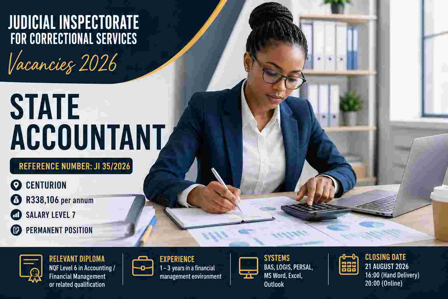 Judicial Inspectorate for Correctional Services (JICS) DPSA Circular Vacancies 27 of 2026 Download PDF