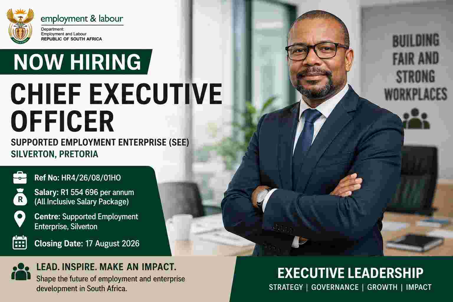 Department of Employment and Labour Vacancies PDF Download 2026 of 27