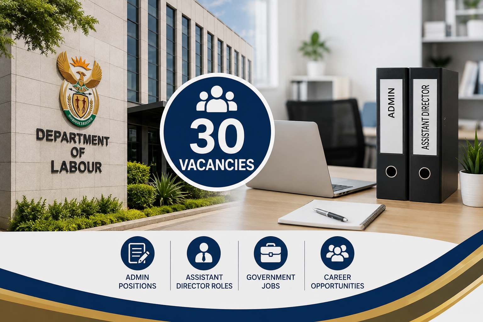 Department of Labour Circular 30 Vacancies: Admin & Assistant Director Jobs (2026)