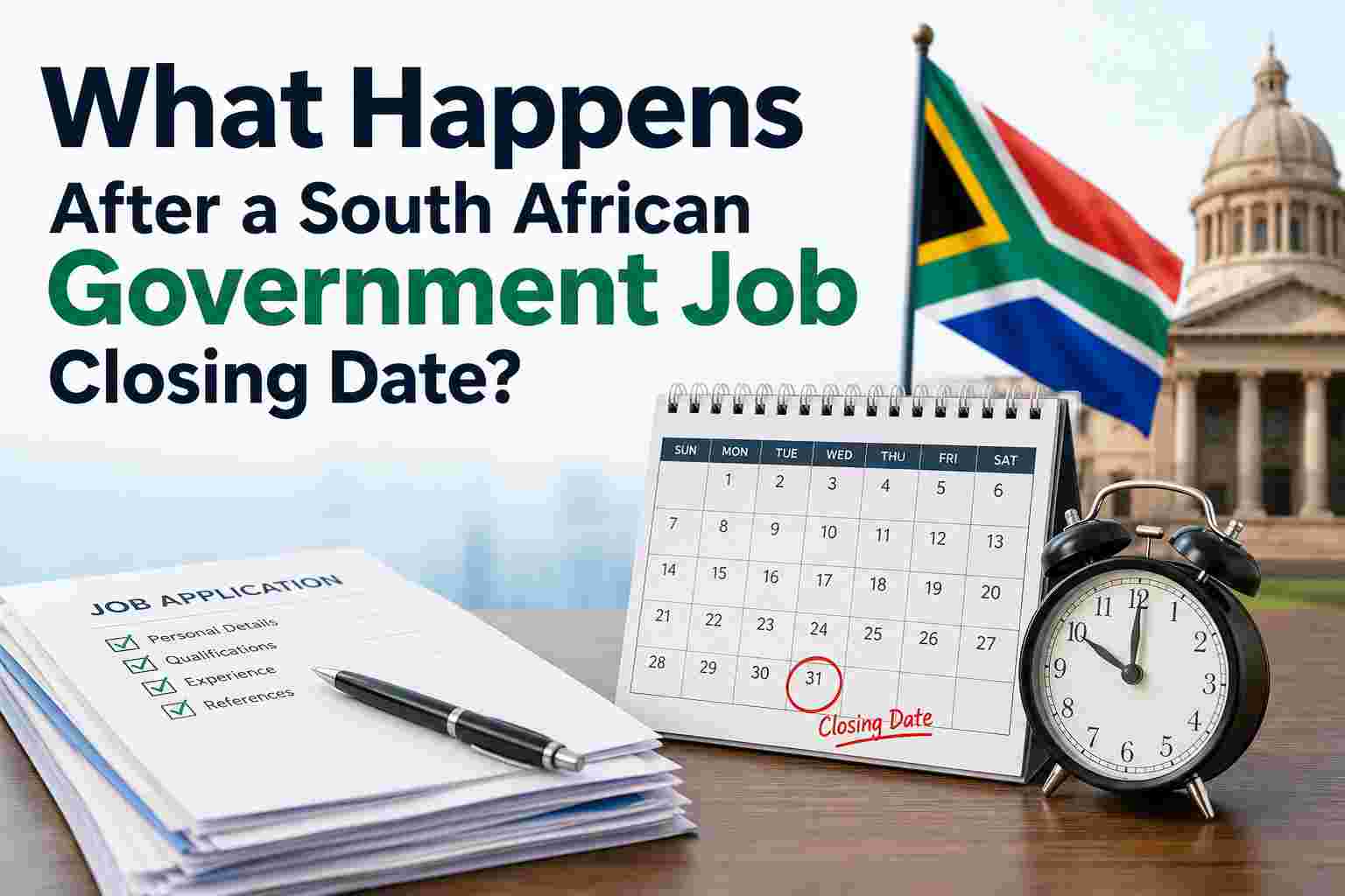 What Happens After a South African Government Job Closing Date?