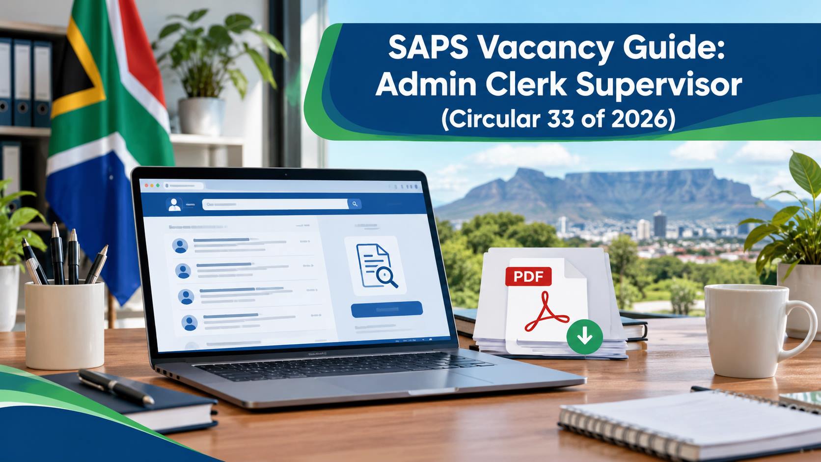 SAPS Vacancy Guide: Admin Clerk Supervisor (Circular 33 of 2026)