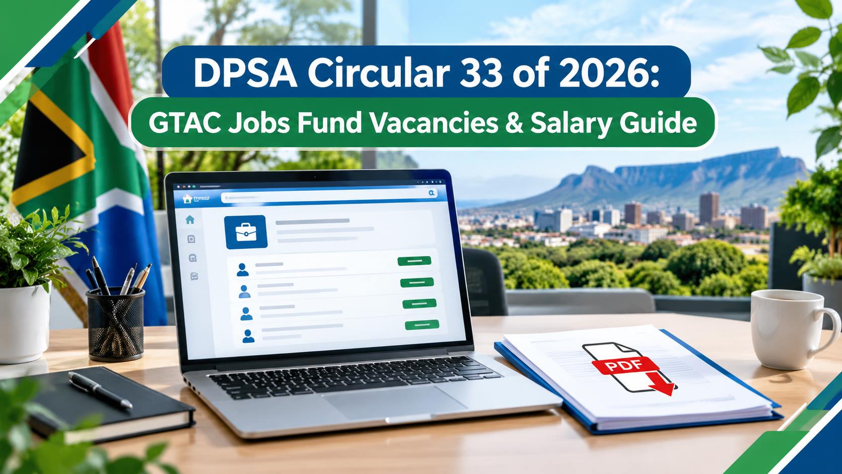 DPSA Circular 33 of 2026: GTAC Jobs Fund Vacancies & Salary Guide