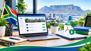 Graphic highlighting the Office of the Chief Justice Circular 33 of 2026 graduate internship programme details and R8,174 stipend text