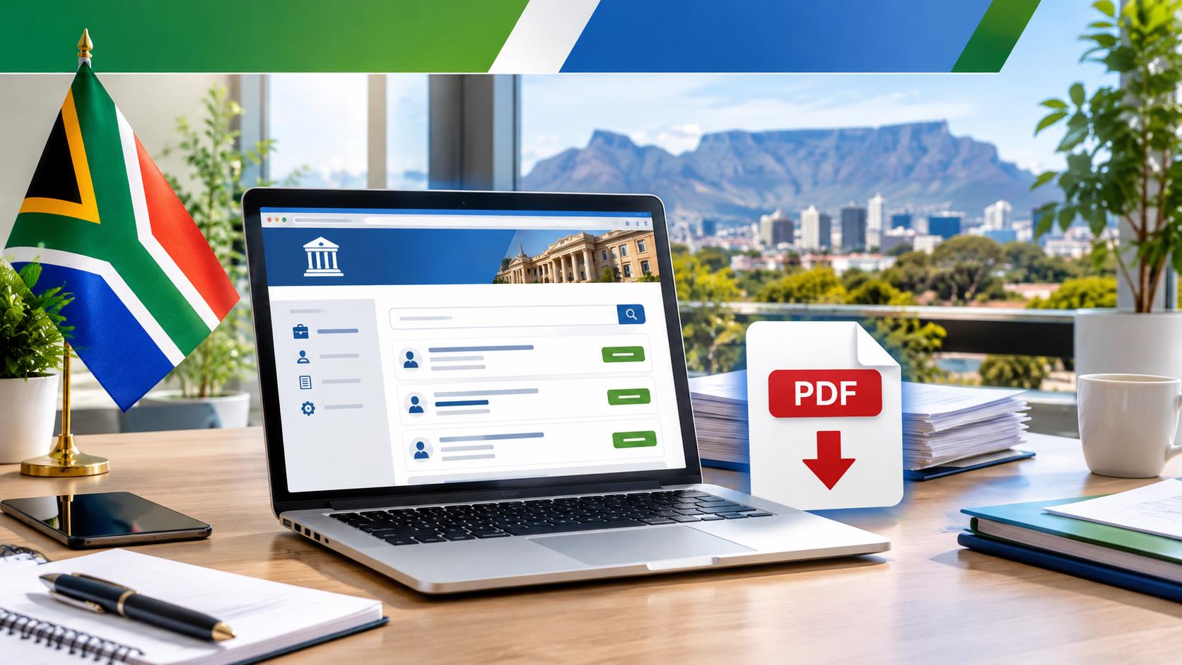 Official DPSA Public Service Vacancy Circular 36 of 2026 PDF cover page and application guide.